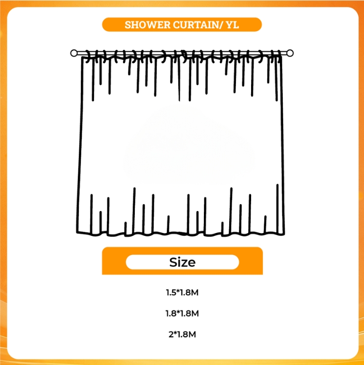 3D shower curtain - Corgi Gifts UK