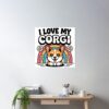 cpostermediumsquare product1000x1000.2 1 - Corgi Gifts UK
