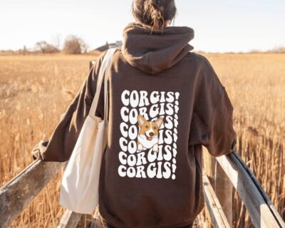 Lovely Corgi Dog Lover Hoodie