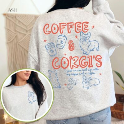 Funny Corgi Animal Lover Sweatshirt