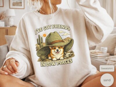 Cute Corgi Dog Fan Sweatshirt
