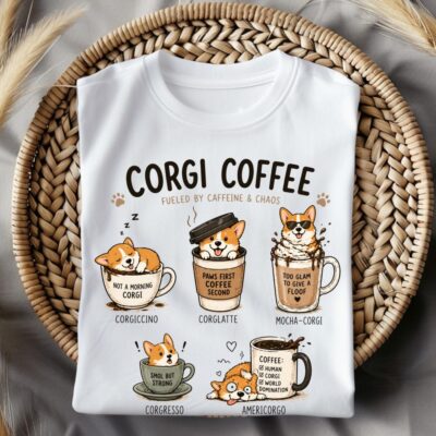 Corgi Adventure Iconic T-shirt