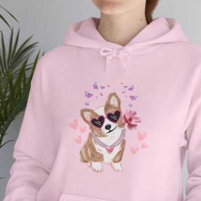 Happy Corgi Pet Lover Hoodie