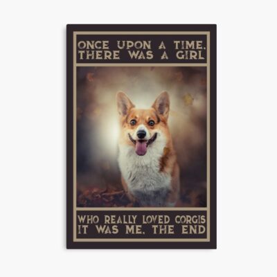 Who Really Loved Corgis Poster