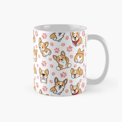 Cute Corgis Pattern Mug