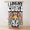 urshower curtain closedsquare1000x1000.1 12 - Corgi Gifts UK