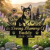 Corgi Memorial Dog Grave Custom Garden Stake